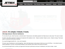 Tablet Screenshot of jetech.com